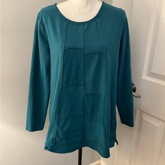Soft Surroundings green Tunic Size L - Picture 1 of 8